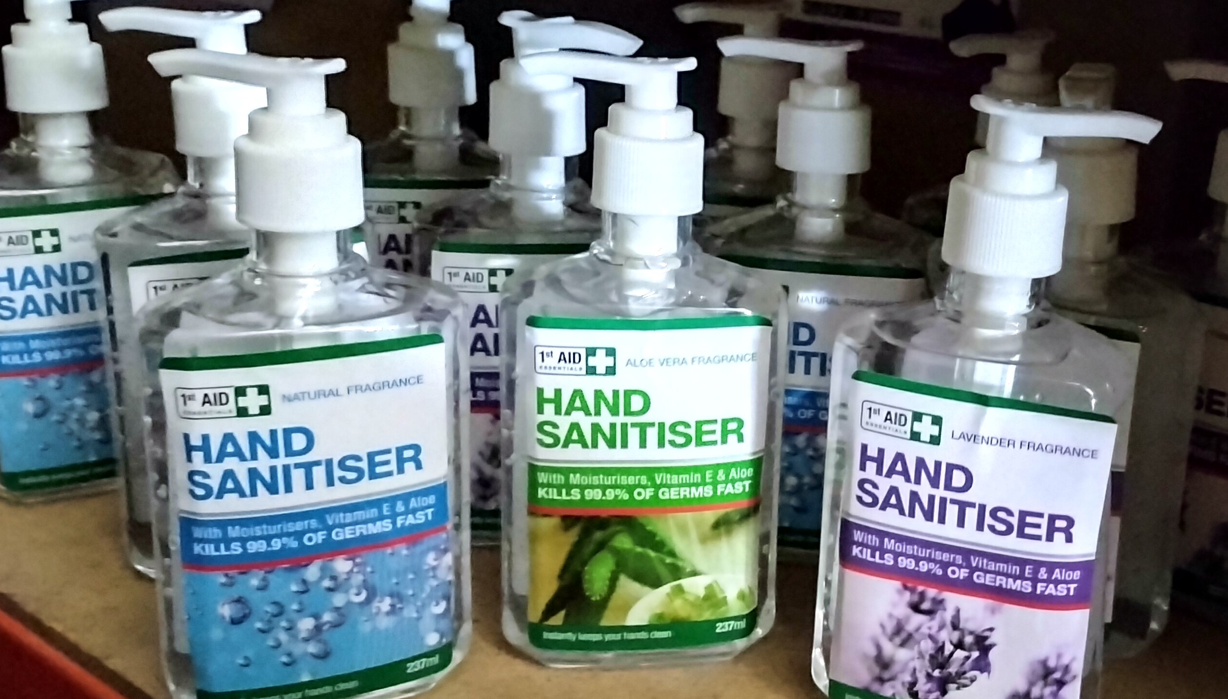 1st Aid Essentials Hand Sanitizer 237ml Pump-Pak Ctn 12